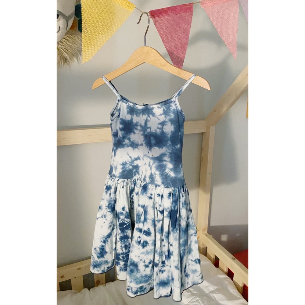 Chandamama | Blue Tie Dye Dress SZ 18M